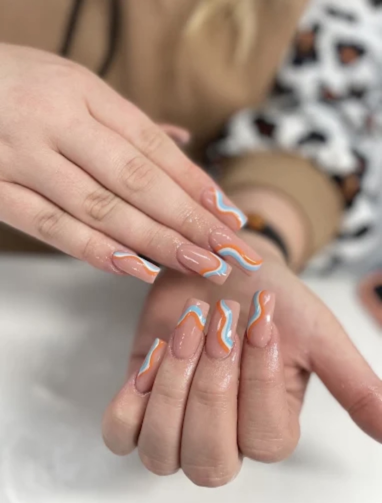 Nail Work Close-up